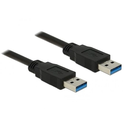 Delock Cable USB 3.0 Type-A male > USB 3.0 Type-A male 1m black