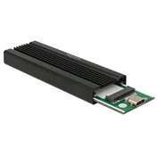 Delock M.2 NVMe PCIe SSD-hez külso ház SuperSpeed USB 10 Gbps (USB 3.1 Gen 2) USB Type-C™ anya (3 év)