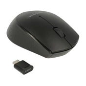 Delock Optikai USB Type-C háromgombos mini egér, 2,4 GHz-es, vezeték nélküli