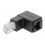 Delock RJ45 adapter apa 90 fokos lefelé néző > RJ45 aljzat, Cat.6 UTP