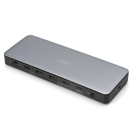 Digitus 13in1 USB-C Docking Station Silver