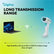 Digitus Advanced Barcode Scanner, Wireless