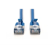 Digitus CAT 6A F-FTP keskeny patch kábel, 5 m, kék, 10 db