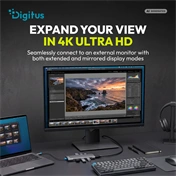 Digitus DA-70920 USB-C Docking Station, 8-Port