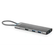 Digitus DA-70921 USB-C Docking Station, 8-Port