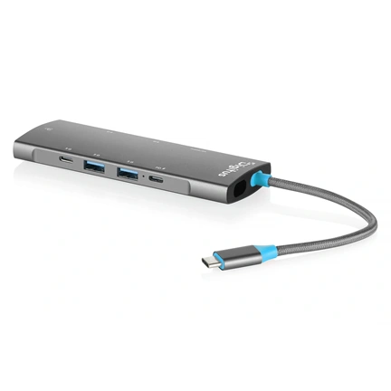 Digitus DA-70921 USB-C Docking Station, 8-Port