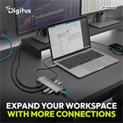 Digitus DA-70922 USB-C Docking Station, 9-Port