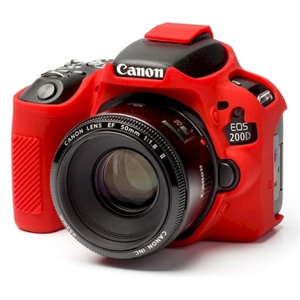 EASY COVER Camera Case Canon EOS 200D/250D Piros