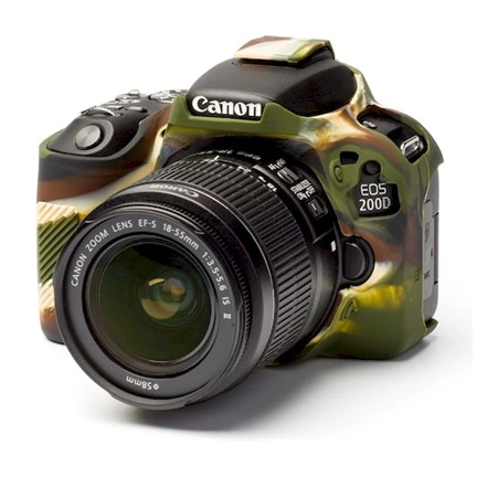 EASY COVER Camera Case Canon EOS 200D/250D Terepszínű