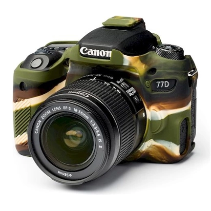 EASY COVER Camera Case Canon EOS 77D Terepszínű