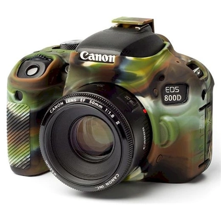 EASY COVER Camera Case Canon EOS 800D Terepszínű