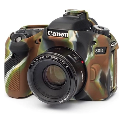 EASY COVER Camera Case Canon EOS 80D Terepszínű