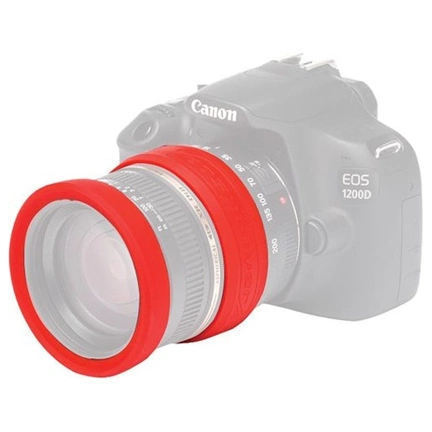 EASY COVER Lens Rim 62 mm Piros