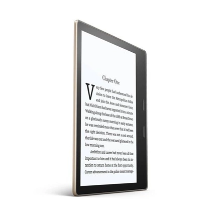 EBOOK Amazon Kindle Oasis 7" (2017, 32GB, Gold)