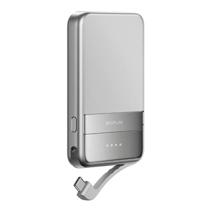 ECOFLOW RAPID Magnetic Power Bank (5000mAh) Silver