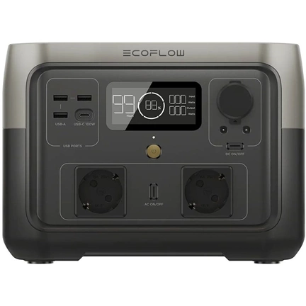 ECOFLOW GENERATOR RIVER 2 MAX hordozható erőmű