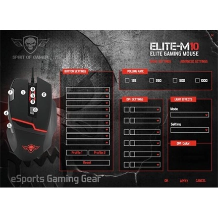 EGÉR Spirit of Gamer Elite M10