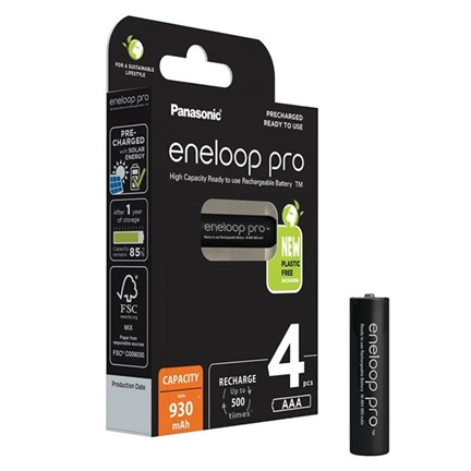 ENELOOP Pro 4xAAA 930mAh
