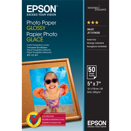 EPSON S042545 13 x 18cm fényes fotópapír 50lap 200g