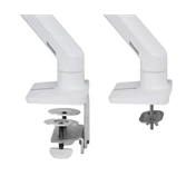 ERGOTRON HX Desk Monitor Arm with HD Pivot (white)