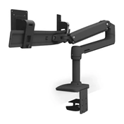 ERGOTRON LX DESK DUAL DIRECT ARM 25IN MIS-D 10Y W MATTE BLACK