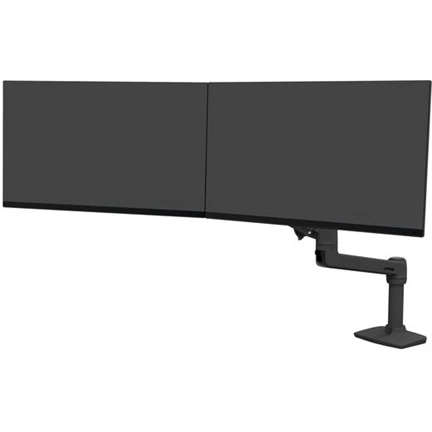 ERGOTRON LX DESK DUAL DIRECT ARM 25IN MIS-D 10Y W MATTE BLACK