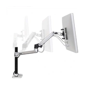 ERGOTRON LX Desk Monitor Arm, Tall Pole (polished aluminum)