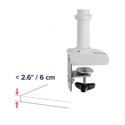 ERGOTRON LX Desk Monitor Arm (white)