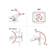 ERGOTRON LX Desk Monitor Arm (white)