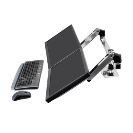 ERGOTRON LX Dual Side-by-Side Arm (white)