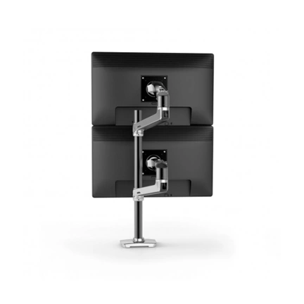 ERGOTRON LX Dual Stacking Arm, Tall Pole (polished aluminum)