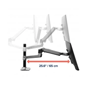 ERGOTRON LX Dual Stacking Arm (polished aluminum)