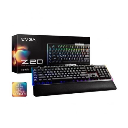EVGA Z20 RGB Optical Mechanical (Linear Switch) Gaming Keyboard US