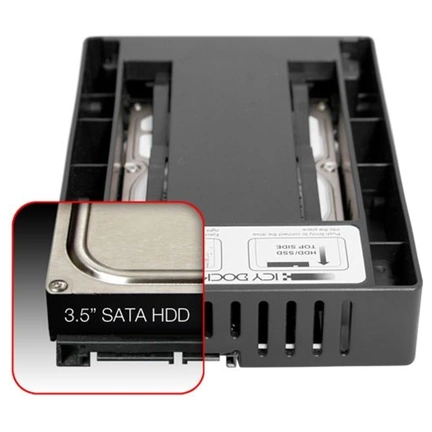 EZConvert Lite MB882SP-1S-3B Light Weight Open Air 2.5" to 3.5" SATA SSD/HDD Converter/Mounting Kit EZConvert Lite MB882SP-1S-3B Light Weight Open Air 2.5" to 3.5" SATA SSD/HDD Converter/Mounting Kit