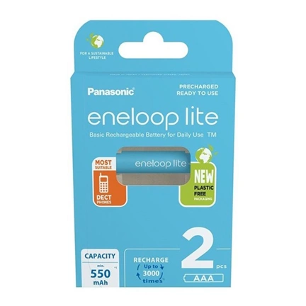 Eneloop Lite 2db AAA 550mAh
