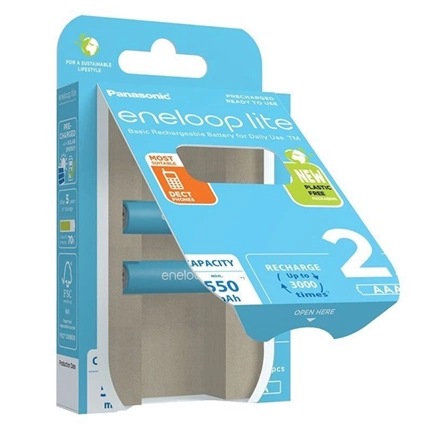 Eneloop Lite 2db AAA 550mAh