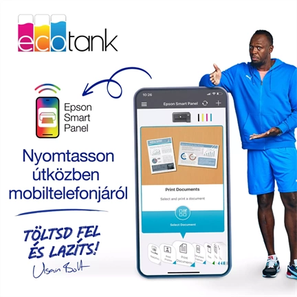 Epson EcoTank L3280 többfunkciós, Wi-Fi-s, külső tintatartályos, A4-es nyomtató, akár 3 évre elegendő tintával