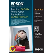 Epson S042153 10X15cm PREMIUM GLOSSY fotó 40lap