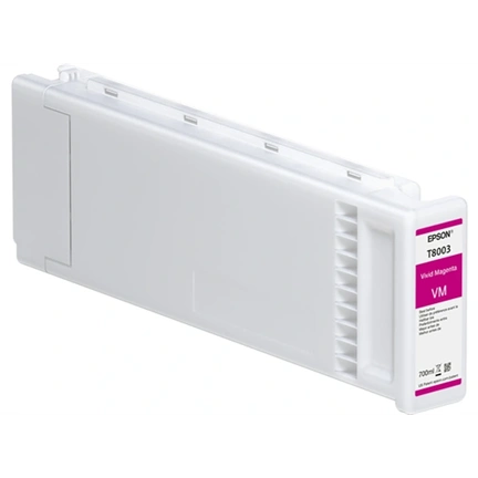 Epson T8003 - 700 ml - vivid magenta - original - ink cartridge - for SureColor SC-P10000, SC-P20000