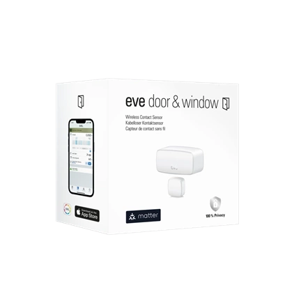 Eve Door & Window (Matter - compatible w Apple, Google & SmartThings)