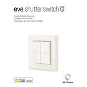 Eve Shutter Switch Smart Shutter Controller (built-in schedules, adaptive shading) - Thread compatible Eve Shutter Switch Smart Shutter Controller (built-in schedules, adaptive shading) - Thread compatible