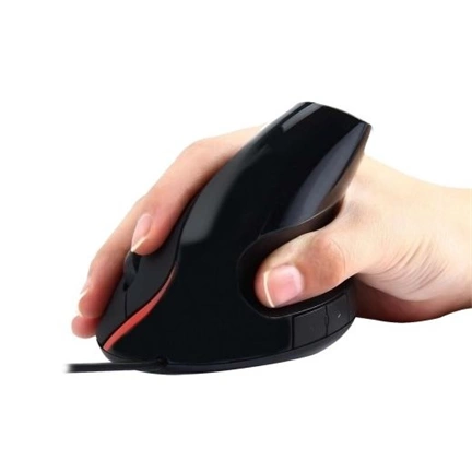 Ewent EW3156 Vertical mouse Black