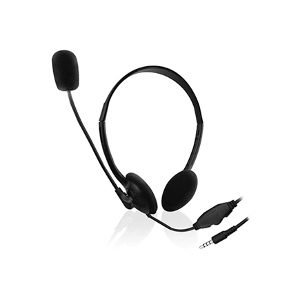 Ewent Headset with mic for smartphone and tablet