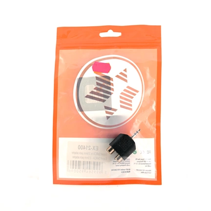 Expert EX-21400 2xRCA (F)-3.5mm jack (M) adapter