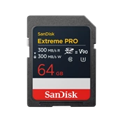 Extreme PRO 64GB SDXC Memory Card, 300/300MB/s , 8K, V90, UHS-II