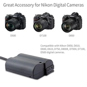 FEELWORLD dummy battery D850 to DC