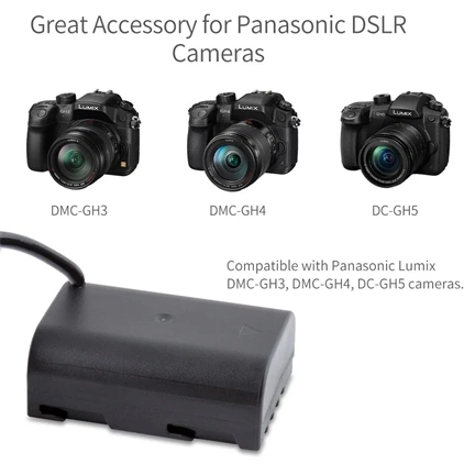 FEELWORLD dummy battery GH5 to DC