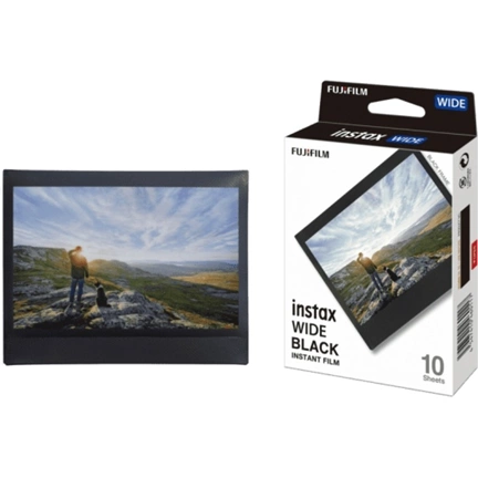 FUJIFILM FILM INSTAX WIDE FILM BLACK FRAME (10/PK)
