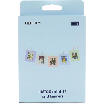 FUJIFILM INSTAX MINI 12 CARD BANNERS