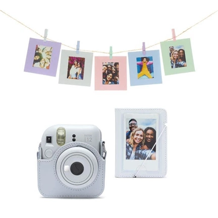 FUJIFILM INSTAX MINI 12 Kiegészítő készlet CLAY WHITE